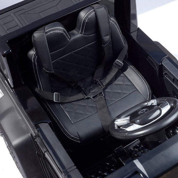 Voltz Toys Voiture pour enfant à siège unique Mercedes AMG G63 6x6 avec télécommande sous licence Premium