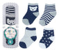 Mish Mash Baby® - Mish Mash 4 Pack Socks in Tin