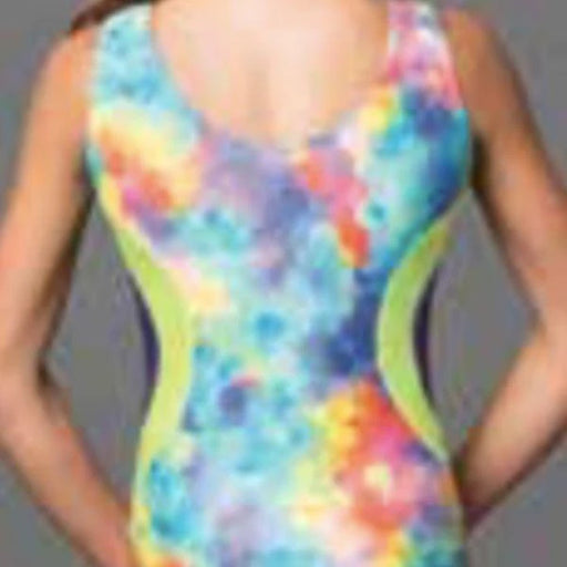 Motion Wear - Motion Wear Gymnastics Leotard - Circle Inset Tank