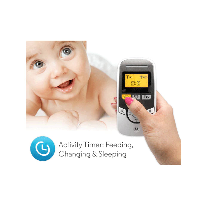 Motorola® - Motorola Digital Audio Monitor with Baby Care Timer