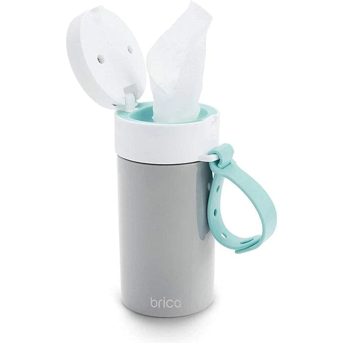 Munchkin® - Munchkin Brica - Clean-to-Go Wipe Dispenser & Wipes - Starter Pack