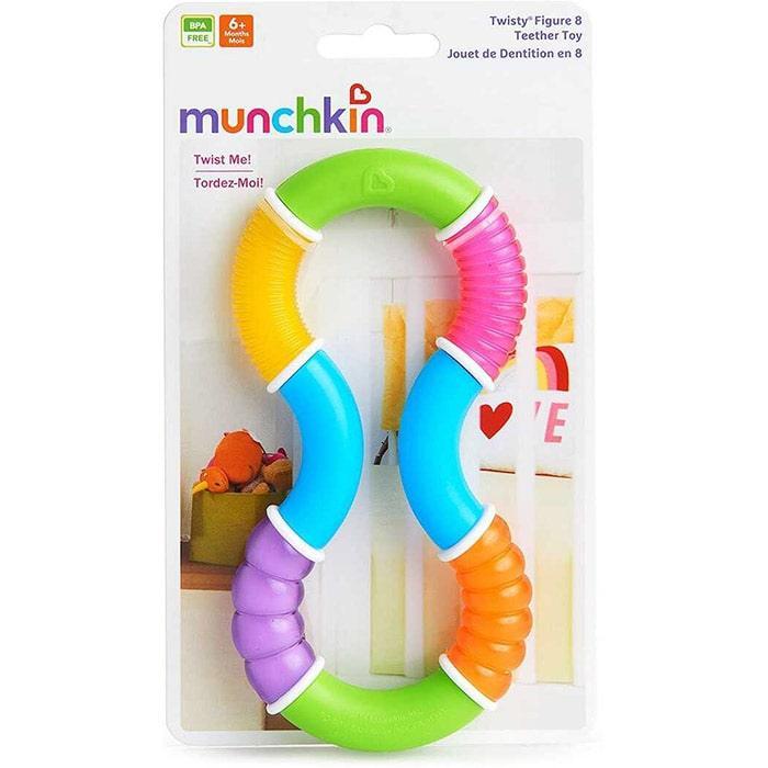 Munchkin® - Munchkin Twisty Figure 8 Baby Teether Toy