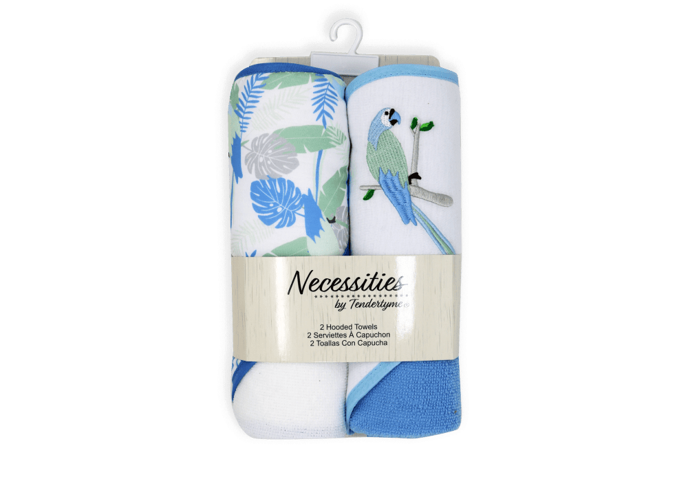 Necessities By Tendertyme - Necessities By Tendertyme 2 Pack Hooded Towel Set