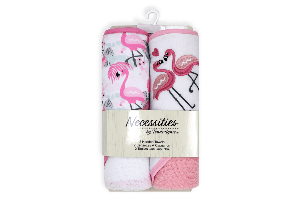 Necessities By Tendertyme - Necessities By Tendertyme 2 Pack Hooded Towel Set