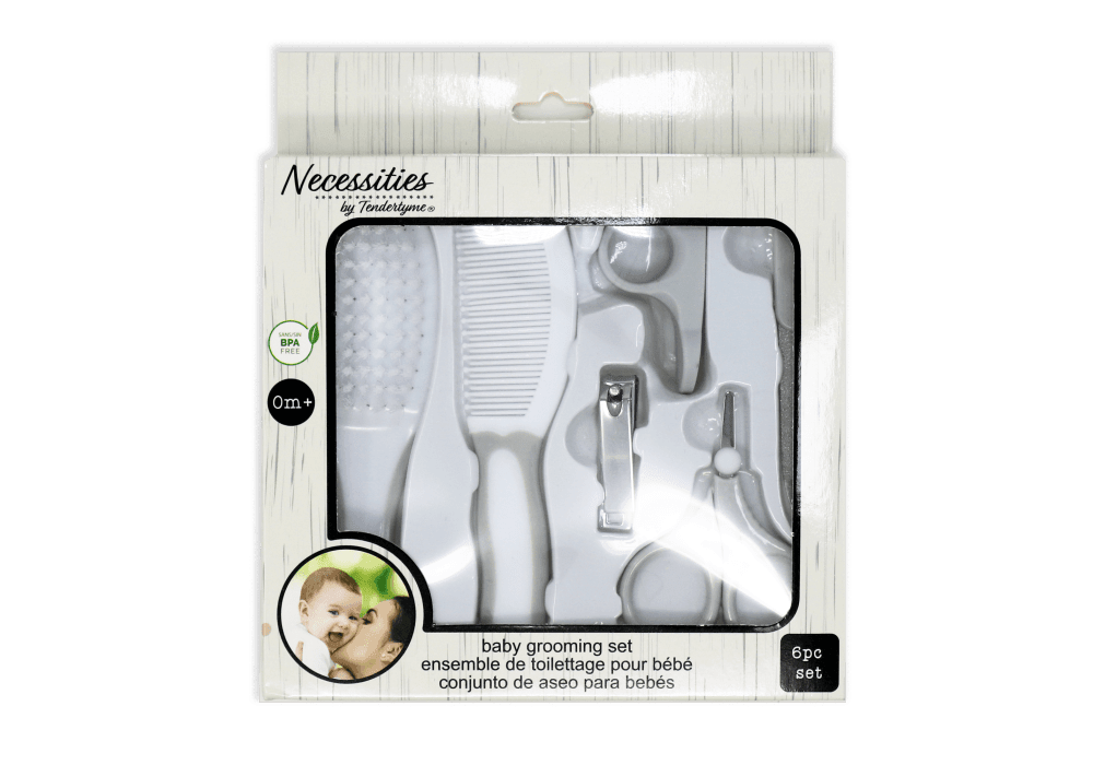 Necessities By Tendertyme - Necessities By Tendertyme Grooming Set: Grey