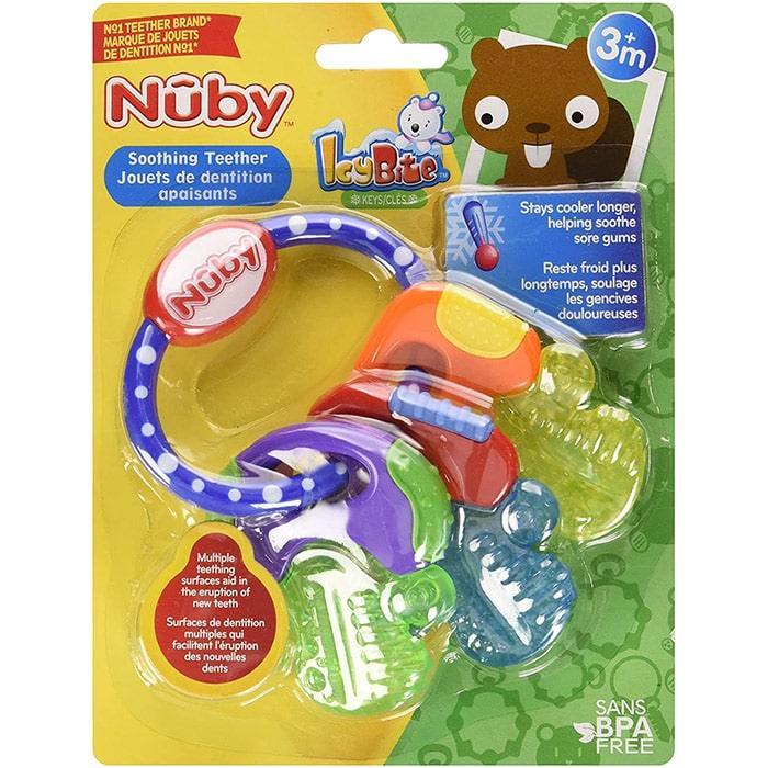 Nuby® - Nuby IcyBite Multi-Surfaced Teether Keys