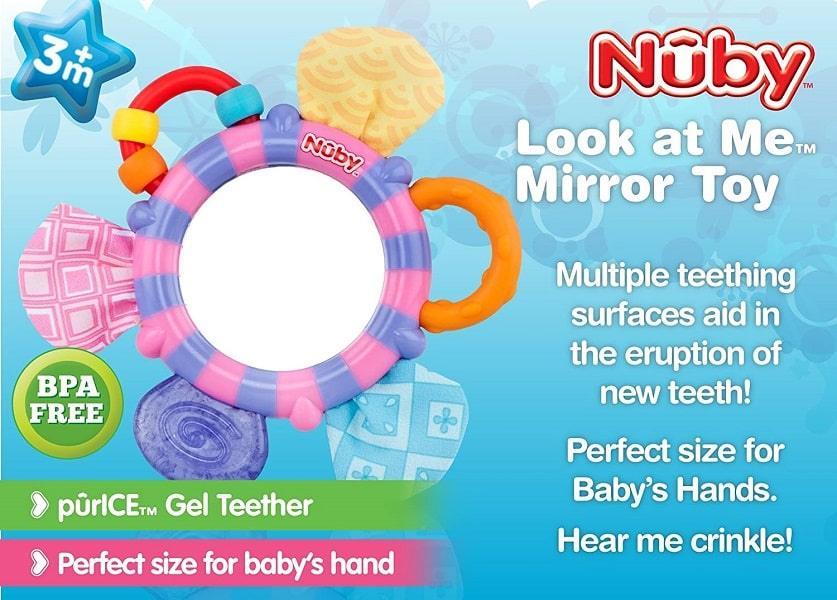 Nuby® - Nuby Look at me Mirror - Teether Toy