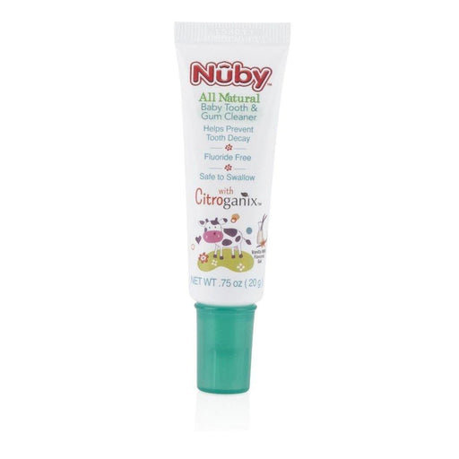 Nuby® - Nuby® All Natural Baby Tooth & Gum Cleaner with Gum Massager