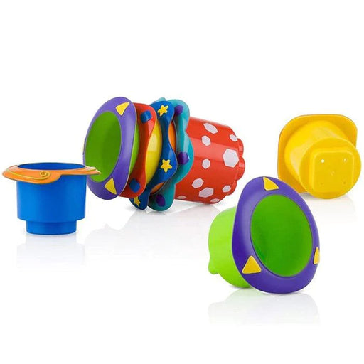 Nuby® - Nuby Splish Splash Stacking Cups Bath Toy - 5 Cups