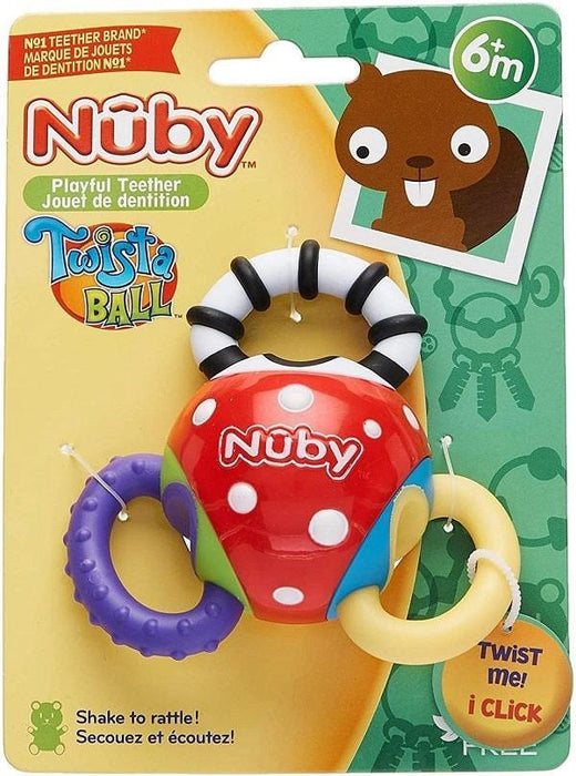 Nuby® - Nuby Twista Rattle & Teether Ball