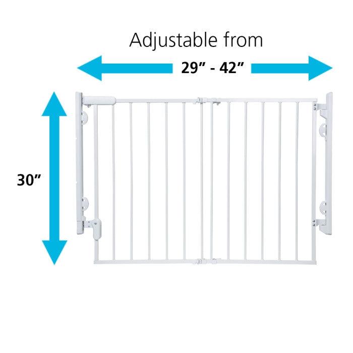 Safety 1st® - Safety 1st Ready to Install Gate - White