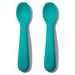 Oxo Tot® - Oxo Tot Silicone Spoons - 2 pack - Teal