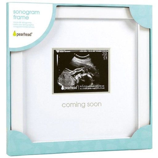 Pearhead® - Sonogram Frame "Coming Soon" - 4" x 3" (10 x 8 cm) photo insert - English