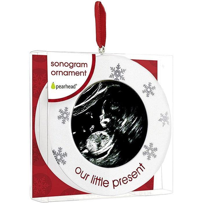 Pearhead® - Sonogram Ornament "Our Little Present"