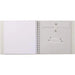 Pearhead® - Star Baby's Memory Book & Sticker Set - Grey