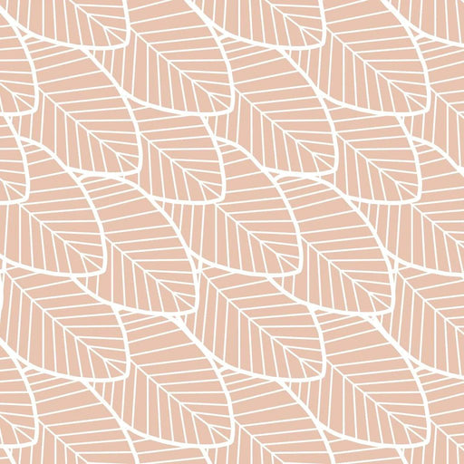 Perlimpinpin - Perlimpinpin Cotton Muslin Swaddle - Pink Leaves