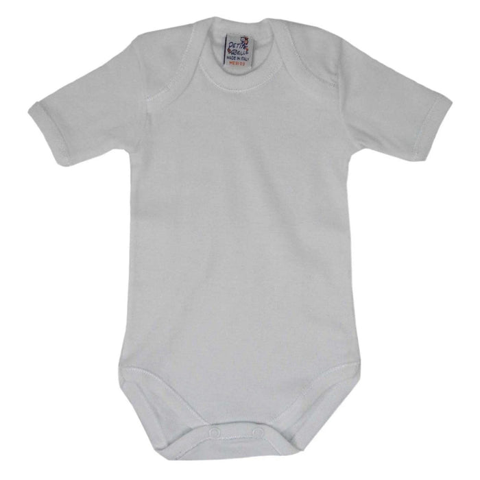 Petite Abeille® - Petite Abeille® Short sleeve diaper vest- Made in Italy