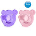 Philips Avent® - Philips Avent Bear Shape Soothie Pacifier - 2 Pack - Purple / Pink