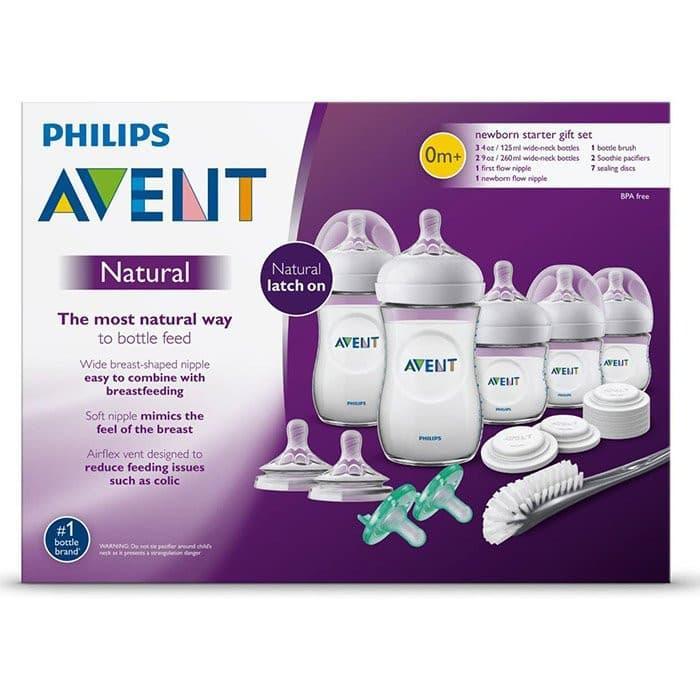 Philips Avent® - Philips Avent® Natural Baby Bottle | Wide Neck | Newborn Starter Gift Set
