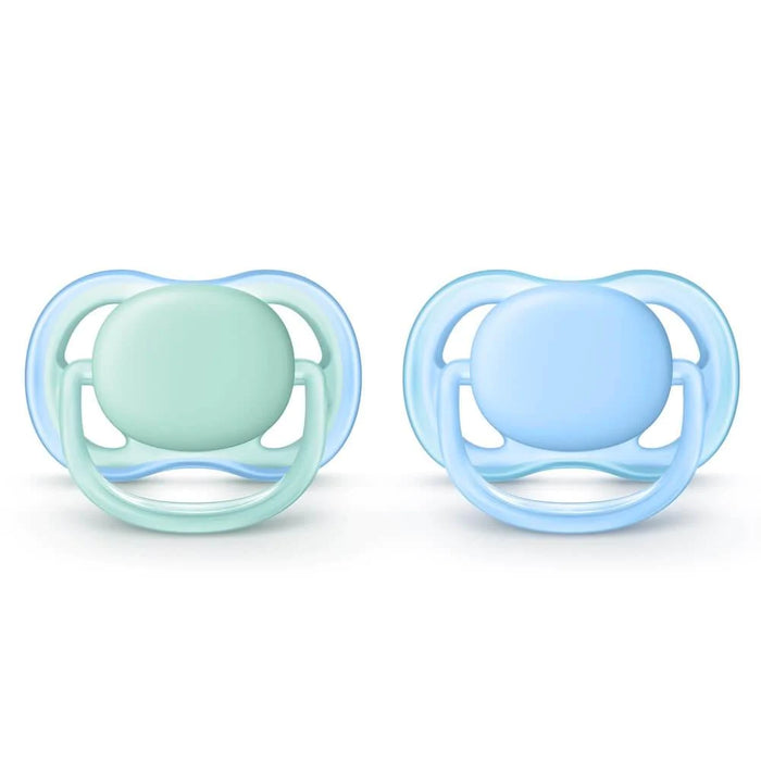 Philips Avent® - Philips Avent Ultra Air Pacifier 0-6m 2pk - Blue/Green