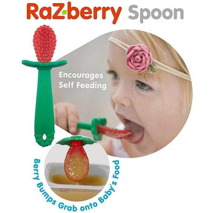 Raz Baby® - Raz Baby® RaZ-Berry Silicone Spoon