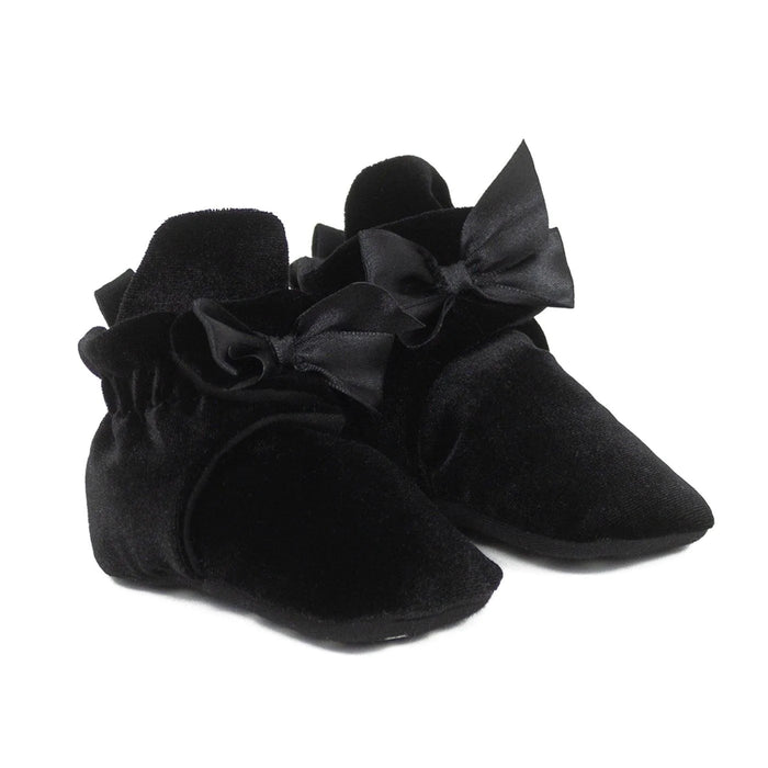 Robeez® - Robeez Girl's Snap Bootie Holiday Bow