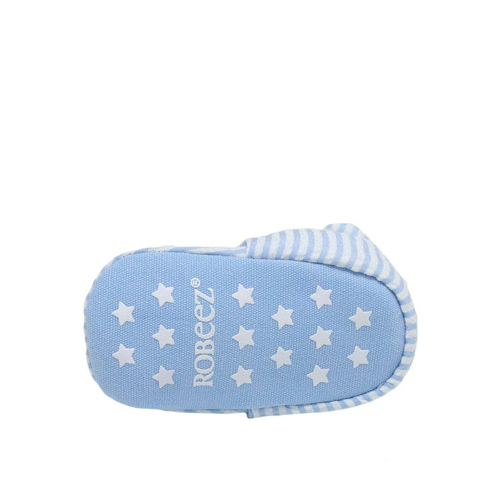 Robeez® - Robeez Snap Bootie-Seersucker Light Blue