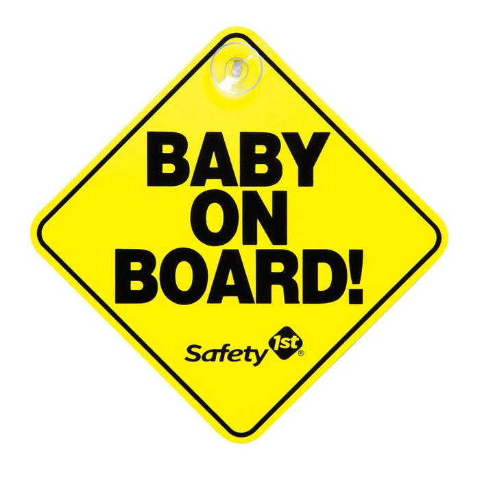 Safety 1st® - Safety 1st Baby on Board Sign - English