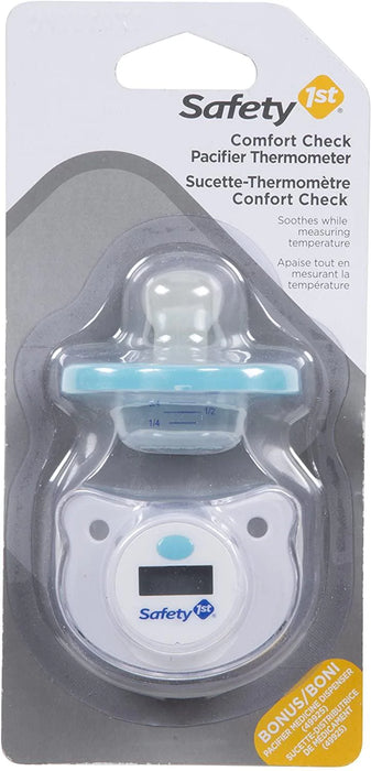 Safety 1st® - Safety 1st® Comfort Check Digital Pacifier Thermometer with Pacifier Medicine Dispenser
