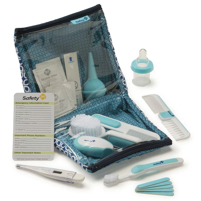 Safety 1st® - Safety 1st® Deluxe Healthcare & Grooming Kit - Arctic Blue