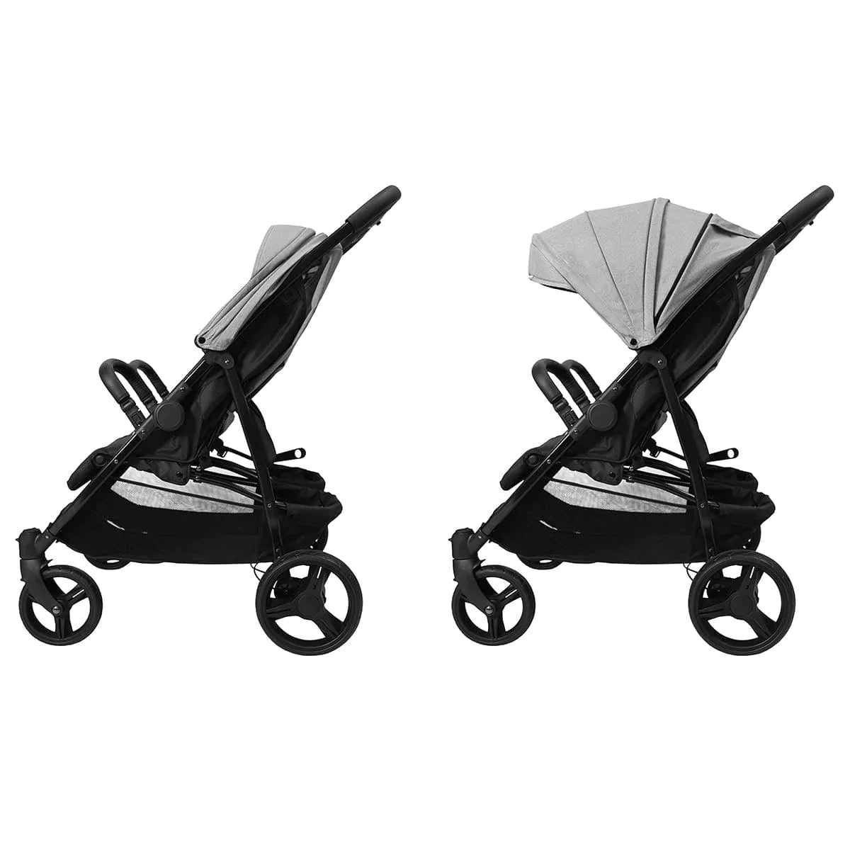 Safety 1st® - Safety 1st® Double Double Duo Stroller - Flint Grey