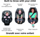 Safety 1st® - Safety 1st® Grow and Go 3-in-1 Convertible Car Seat - Roan