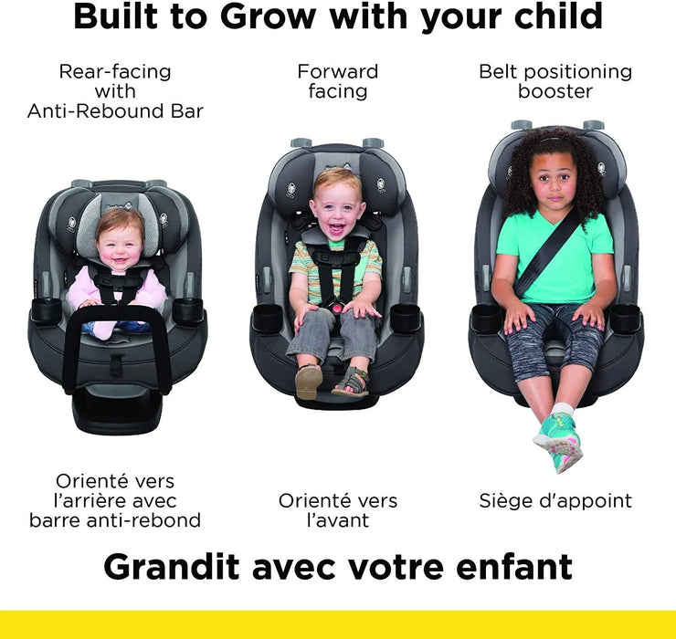 Safety 1st® - Safety 1st® Grow and Go 3-in-1 Convertible Car Seat with anti-rebound bar