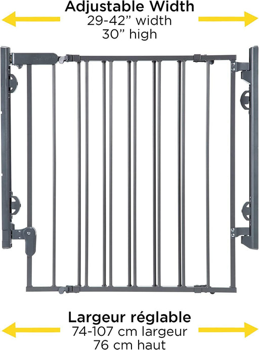 Safety 1st® - Safety 1st Ready to Install Gate - Black