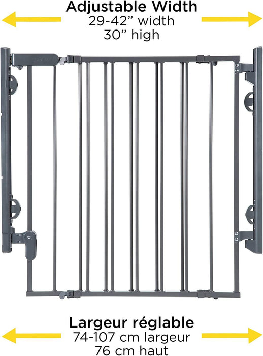 Safety 1st® - Safety 1st Ready to Install Gate - Black