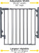 Safety 1st® - Safety 1st Ready to Install Gate - Grey