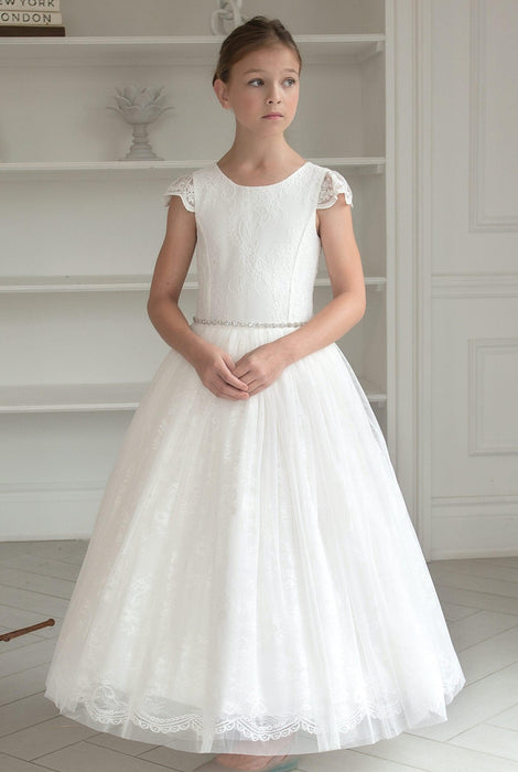 Teter Warm - Teter Warm Communion Dress - Off White - Style 288