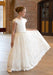 Teter Warm - Teter Warm Communion Dress - Off White - Style G16