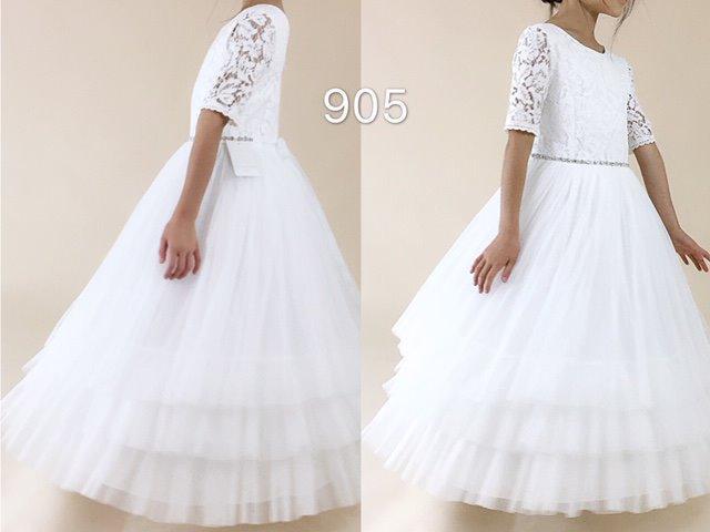 Teter Warm - Teter Warm Flower Girl/Communion Dress - Off White - Style 905