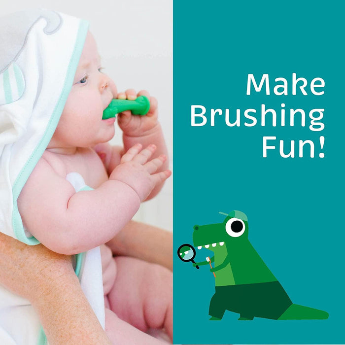 The Brushies - The Brushies - The First Puppet Tooth Brushes - From 4 weeks to 4 yrs - 1 Pack