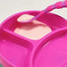 The First Years® - The First Years Inside Scoop Suction Plate - Pink