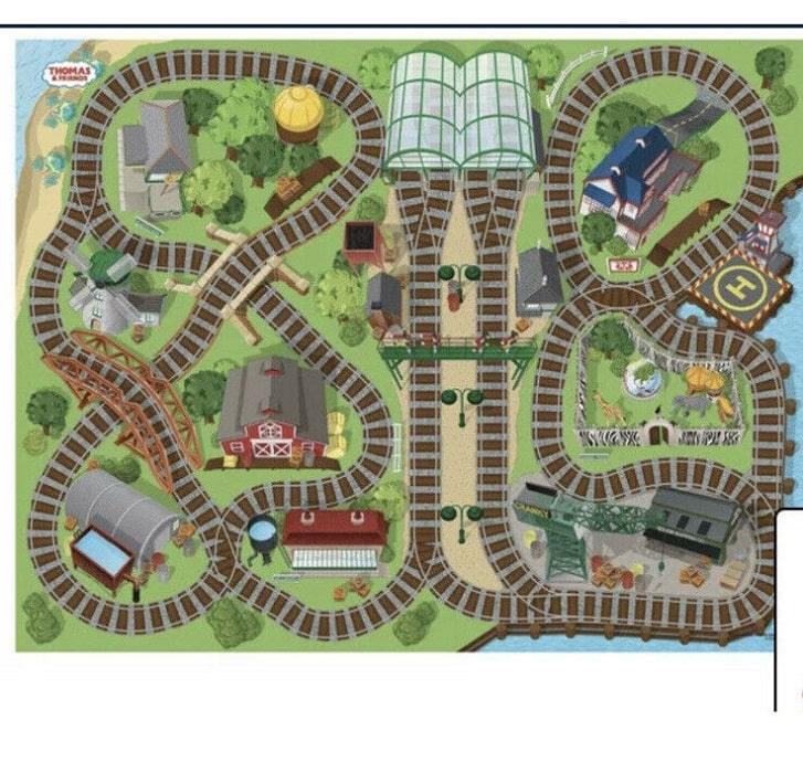 Thomas & Friends® - Thomas & Friends®  Mega Mat Kids Carpet