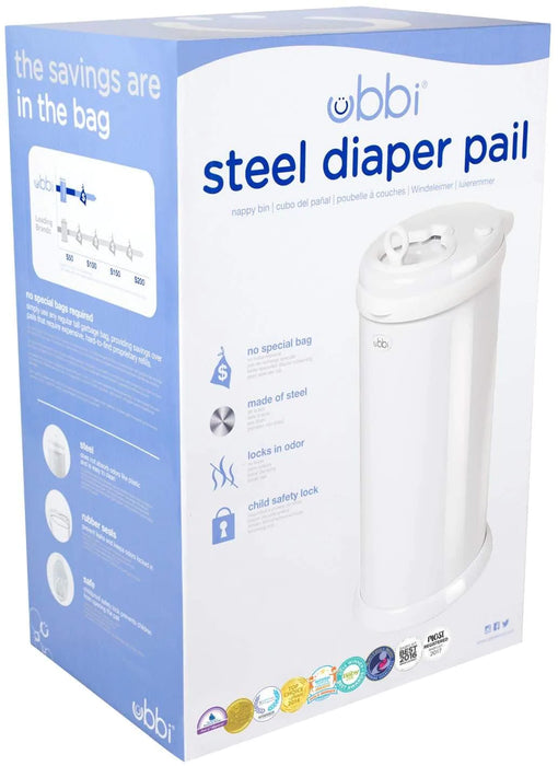 Ubbi® - Ubbi® Stainless Steel Diaper Pail