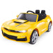 Voltz Toys - Voltz Toys 12V Single Seater Licensed Chevrolet Camaro Kids Car with Remote Control