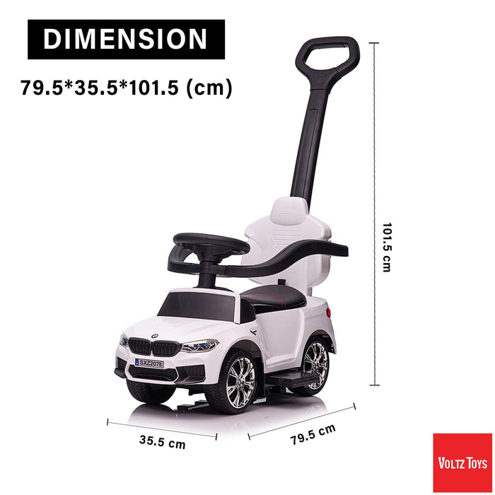 Voltz Toys - Voltz Toys BMW M5 4-in-1 Push Pedal Ride On Car Baby Walker