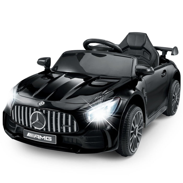 Voltz Toys - Voltz Toys Kids Car Single Seater 12V Licensed Mercedes-Benz AMG GTR with Remote Control