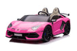 Voltz Toys - Voltz Toys Kids Double Seater Lamborghini Aventador SVJ High Speed Drifter Toy Car 24V