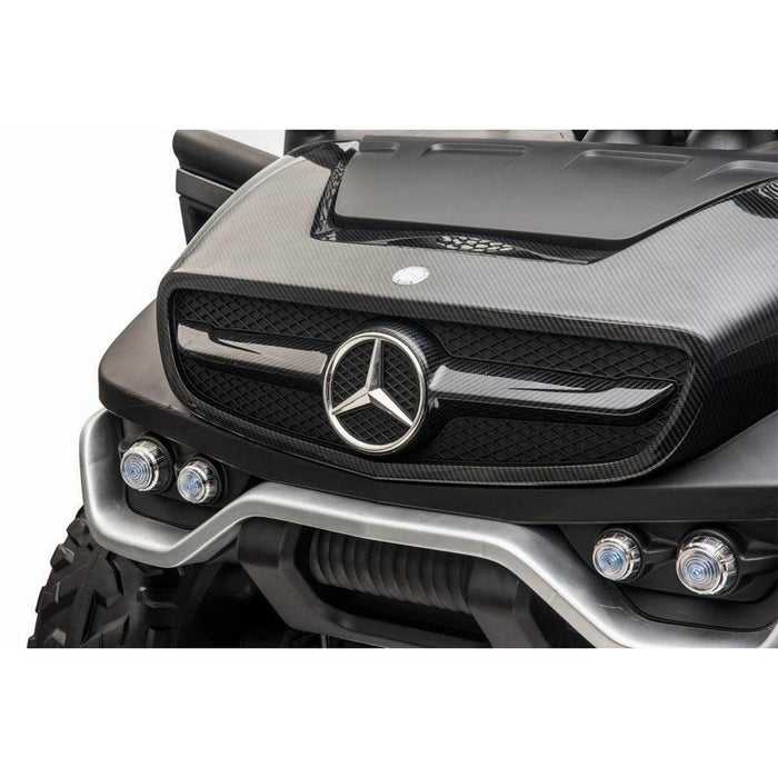 Voltz Toys - Voltz Toys Kids Double Seater Mercedes-Benz Unimog Truck with Remote Control 24V