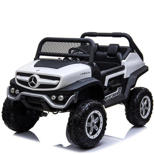 Voltz Toys - Voltz Toys Kids Double Seater Mercedes-Benz Unimog Truck with Remote Control 24V