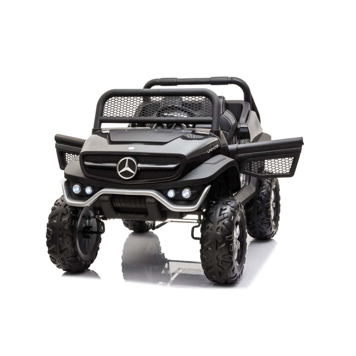 Voltz Toys - Voltz Toys Kids Double Seater Mercedes-Benz Unimog Truck with Remote Control 24V